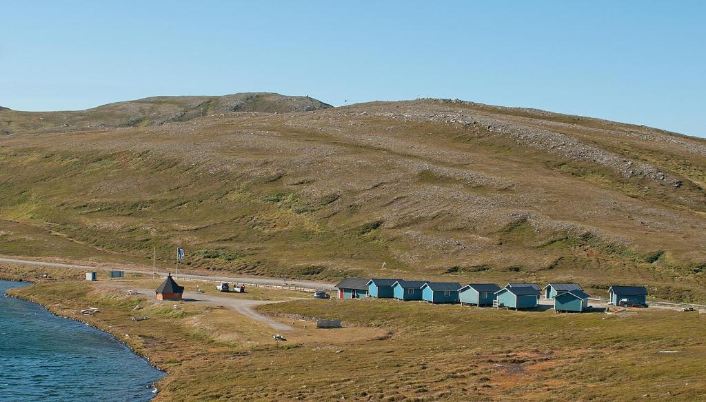 Hytte Camp Nordkapp - Blue Hotel Skarsvåg Buitenkant foto